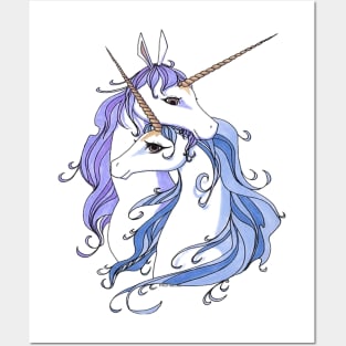 Beautiful Unicorns Posters and Art